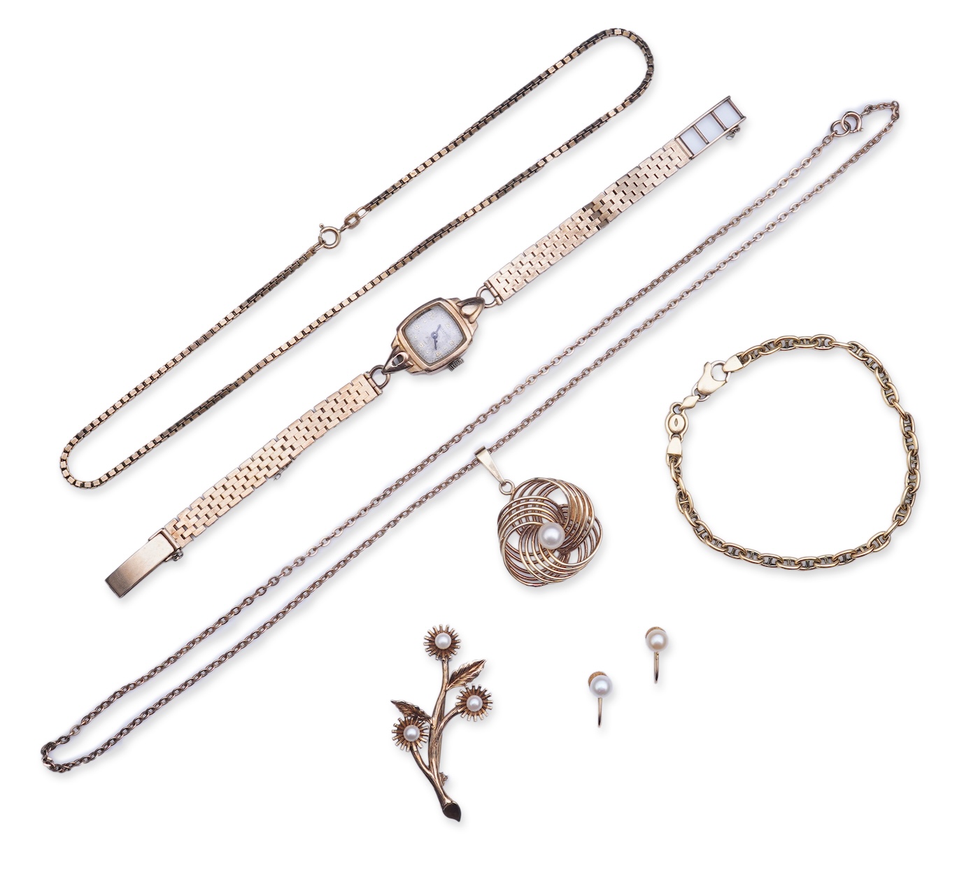 A collection of jewels